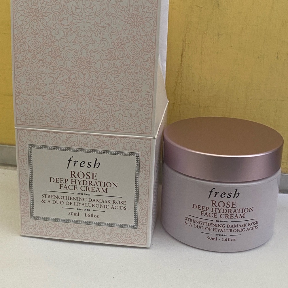 Fresh Rose Deep Hydration Face Cream 50ml brand new in box and sealed